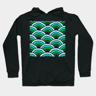 Seigaiha Waves Hoodie